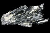 Metallic Stibnite Crystal Cluster - China #97817-2